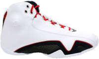 Air Jordan 21 White/Varsity Red-Metallic Silver