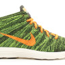 Nike Flyknit Trainer Chukka Green/Orange