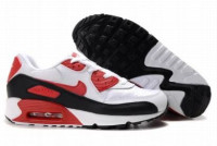 Air Max 90 (white, red, black)