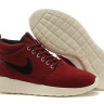 Roshe Run suede dark red