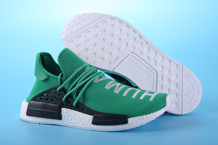  Adidas Originals x Pharrell Williams NMD Human Race Green