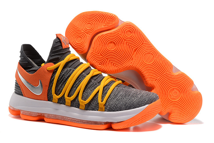 Nike KD 10 EP Cool Grey/Orange