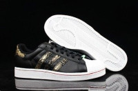 adidas superstar 2 II black/white/gold-shine