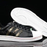 adidas superstar 2 II black/white/gold-shine