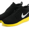 Roshe Run suede black/yellow