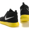 Roshe Run suede black/yellow