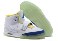 Nike Air Yeezy 2 (White\blue\yelow)