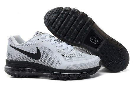air max+ 2014 white/black