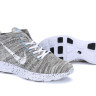 Nike Flyknit Trainer Chukka Light Grey