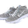 Nike Flyknit Trainer Chukka Light Grey