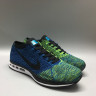 Nike Air Max Flyknit Racer blue green white black