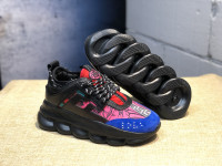 Versace 2018 chain reaction black blue