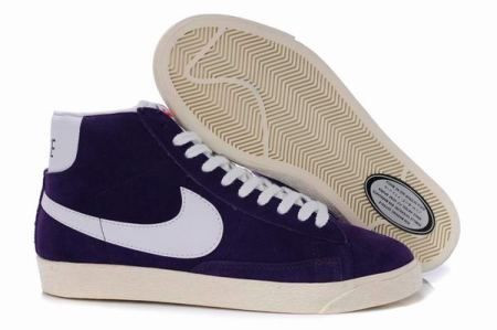 Blazer High (purple/white)