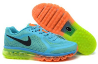 air max+ 2014 blue/salat/orange