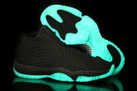 Jordan Future Black glow in dark