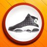 AIR JORDAN 13 AJ13 Reverse He Got Game 3M 13 414571-061 A00E504571