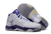UA Curry 2.5  White/blue-black
