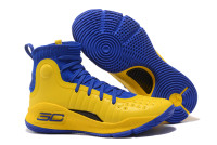 Under Armour Curry 4 Yellow/Blue Black 