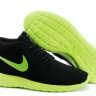Roshe Run suede black/green