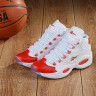 Reebok Question Mid White/Pearlized Red