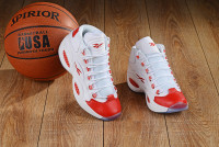 Reebok Question Mid White/Pearlized Red