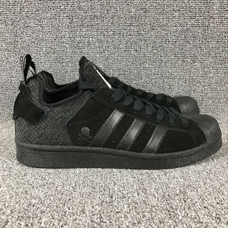 Originals Superstar Boost A Bathing APE Neighborhood All in black