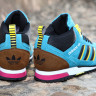 Adidas ZX TR Mid зимние Tan/Teal