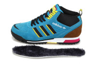 Adidas ZX TR Mid зимние Tan/Teal