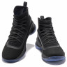 Under Armour Curry 4 All Black/Ice Blue 