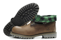 Timberland Мужские ботинки Roll-Top (Brown/green)