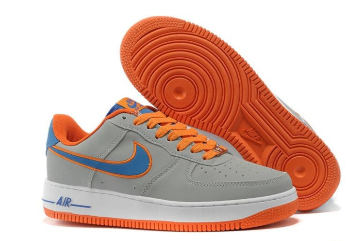 Air Force 1 Low grey/orange/blue