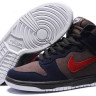 Nike Dunk High Prm brown/darkblue/red