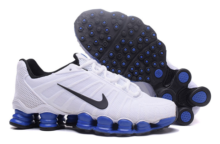 Nike Shox TLX white blue