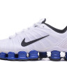 Nike Shox TLX white blue