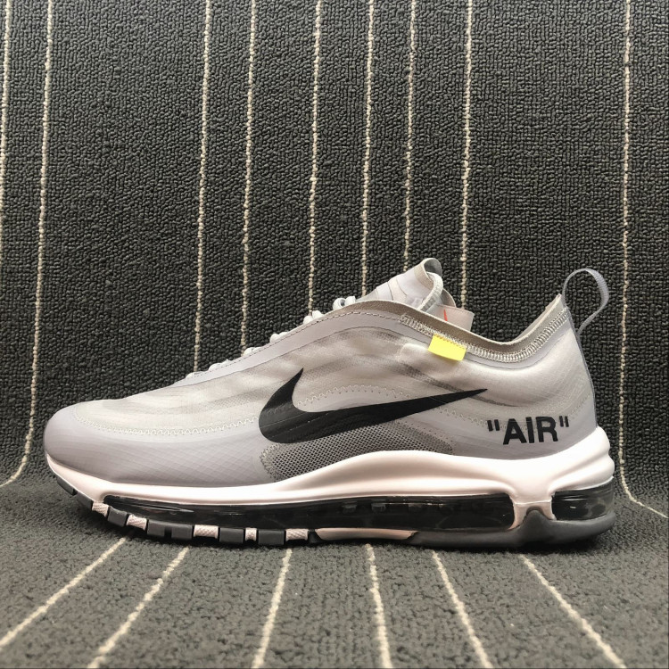 NIKE Air Max 97 OG x OFF-WHITE grey black white