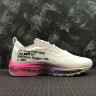 NIKE Air Max 97 OG x OFF-WHITE White Pink Black Gray