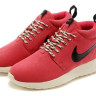 Roshe Run suede red/white