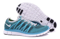Nike Free 5.0 Flyknit skyblue/grey