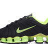 Nike Shox TLX black green
