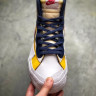NIKE COMBINE DUNK BLAZER X SACAI white yellow red blue