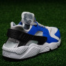 Nike Air Huarache blue grey black