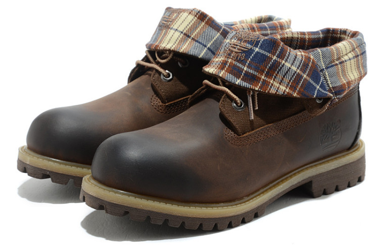 Timberland Мужские ботинки Roll Top (Brown/squared)