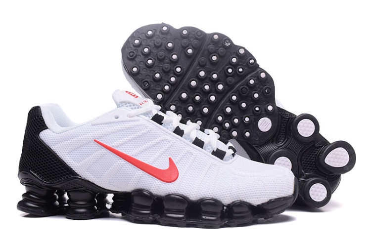 Nike Shox TLX white black orange