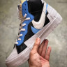 NIKE COMBINE DUNK BLAZER X SACAI white black blue
