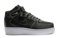 nike Air force 1 mid (black/white)
