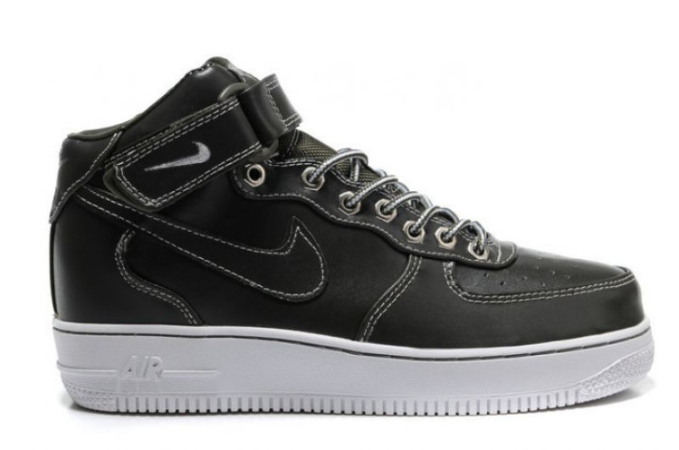 nike Air force 1 mid (black/white)