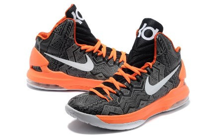 Kevin Durant 5 (blackromb-orange)