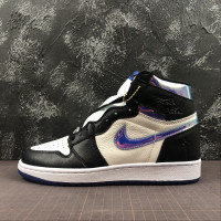 NIKE Air Jordan 1 Retro High OG AJ1 Black White Violett 555088-910 