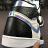 NIKE Air Jordan 1 Retro High OG AJ1 Black White Violett 555088-910 