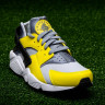 Nike Air Huarache yellow grey black